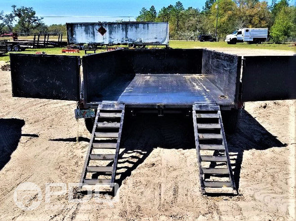 7X14X2 Dump - Trailer JZNS89 RENTAL ONLY