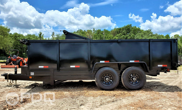 7X14X2 Dump - Trailer JYPV51 RENTAL ONLY