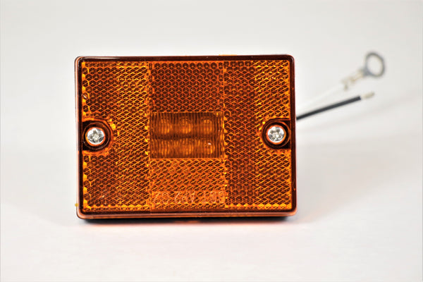 LED Clearance or Side Marker Light - Amber Lens