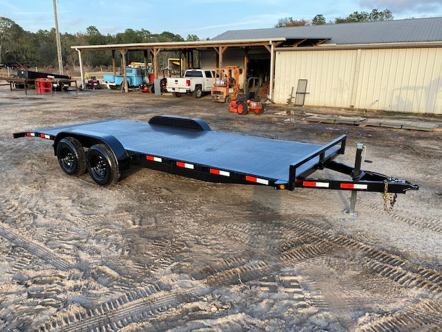 10K Race Car Hauler 7'x20' Steel Deck – PDQ Equipment & Trailers MFG