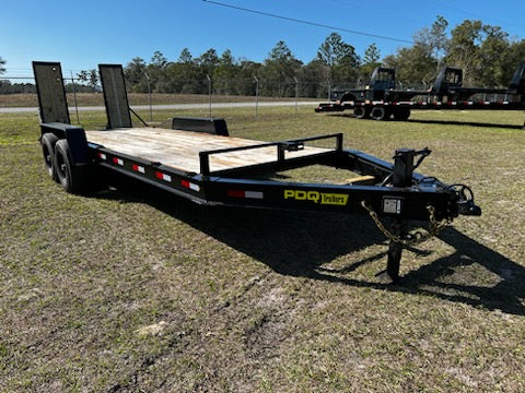 PDQ 7x20 16K  Equipment Trailer SOLD
