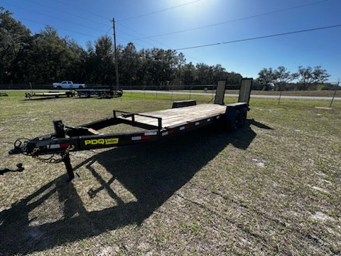 PDQ 7x20 16K  Equipment Trailer SOLD