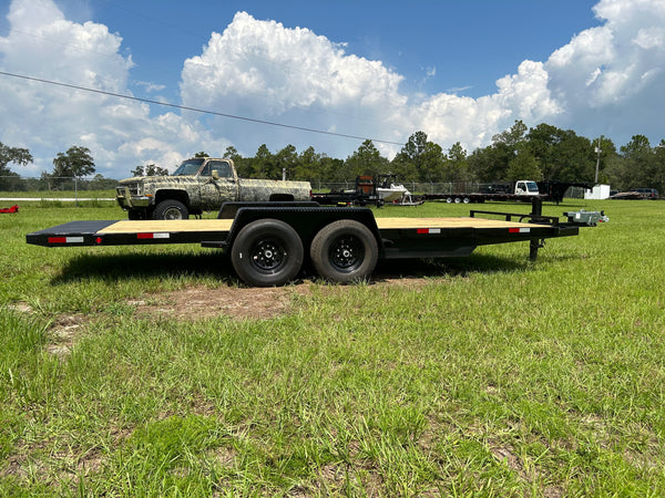 7x20 TILT DECK EQUIPMENT TRAILER 14K GVWR