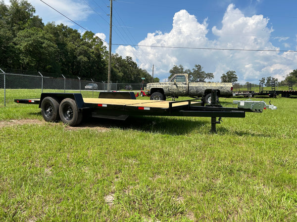 7x20 TILT DECK EQUIPMENT TRAILER 14K GVWR