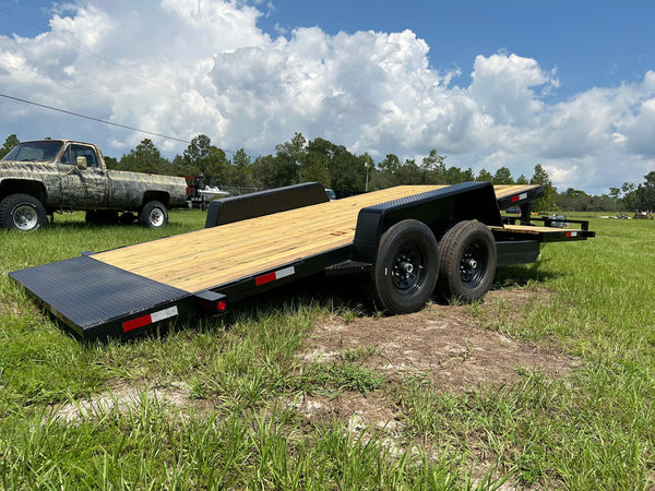 7x20 TILT DECK EQUIPMENT TRAILER 14K GVWR