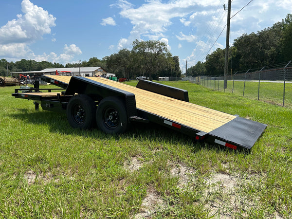 7x20 TILT DECK EQUIPMENT TRAILER 14K GVWR