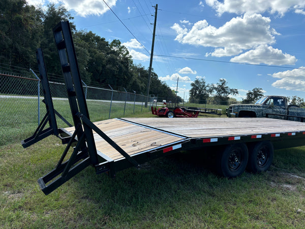 8X20 DECKOVER EQUIPMENT TRAILER 16K GVWR