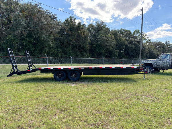 8X20 DECKOVER EQUIPMENT TRAILER 16K GVWR