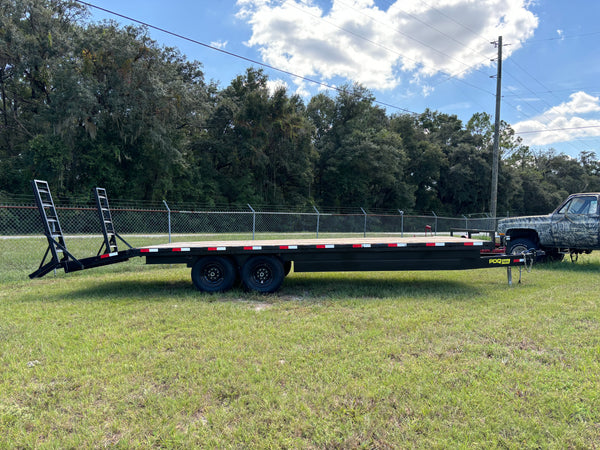 8X20 DECKOVER EQUIPMENT TRAILER 16K GVWR