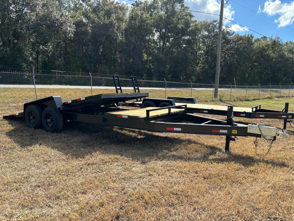 7x20 TILT DECK EQUIPMENT TRAILER 14K GVWR