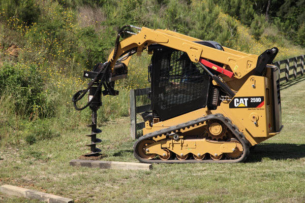 Auger-Post Hole Digger Attachment RENTAL ONLY