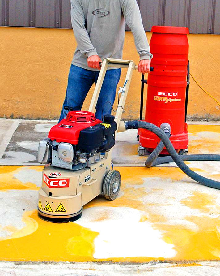 EDCO Concrete Grinder w 1 Grit RENTAL ONLY