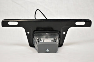 LED Trailer License Plate Light w/ Bracket - 5 Diodes - Clear Lens