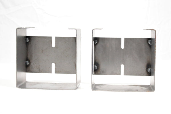 Set of Square Tail Light Mounting Boxes